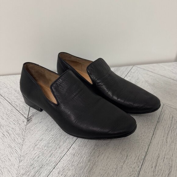 Poppy Barley Shoes - Poppy Barley | Black Micro Pebble The Everyday Loafer - Size 9.5